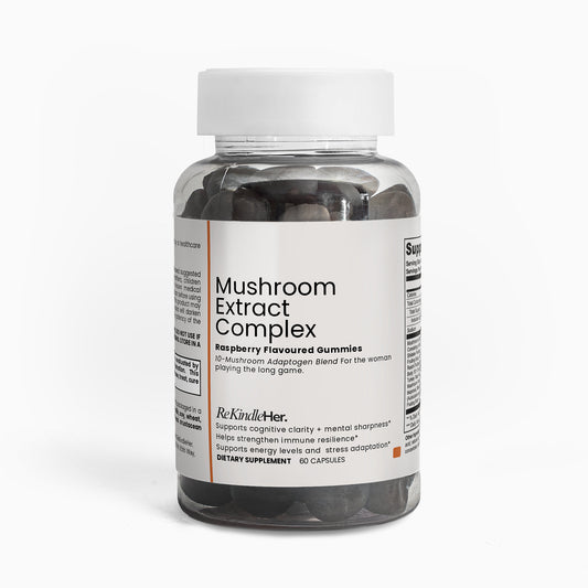Mushroom Extract Complex | Immunity, Focus & Adaptogenic Resilience